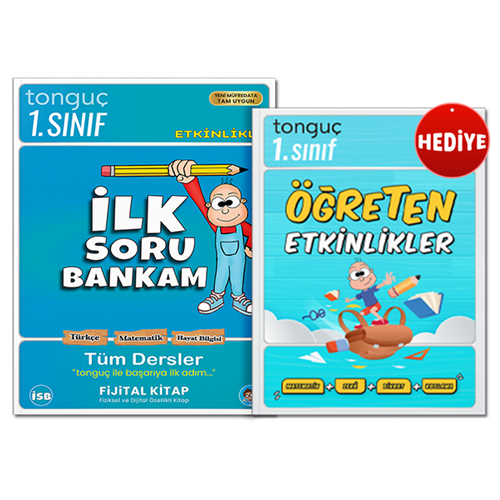 1. Sınıf Tüm Dersler Soru Bankası alana 1. Sınıf Öğreten Etkinlikler Hediye!
