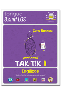 8. Sınıf İngilizce Taktikli Soru Bankası