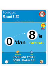 0'dan 8'e Sayısal Konu Anlatımlı Soru Bankası