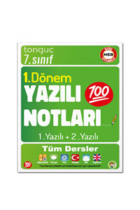 7. Sınıf Yazılı Notları 1. Dönem 1 ve 2. Yazılı