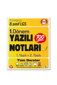 8. Sınıf Yazılı Notları 1. Dönem 1 ve 2. Yazılı