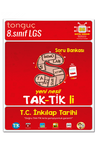 8. Sınıf T.C. İnkılap Tarihi ve Atatürkçülük Taktikli Soru Bankası