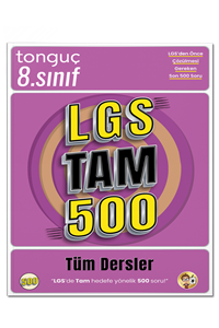 LGS Tam 500 Soru Bankası