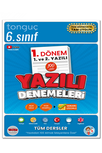6. Sınıf Yazılı Denemeleri 1. Dönem 1 ve 2. Yazılı