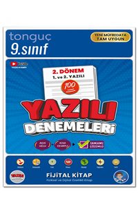 9. Sınıf Yazılı Denemeleri 2. Dönem 1 ve 2. Yazılı