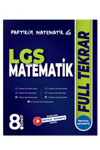 Partikül Matematik ile 8. Sınıf LGS Matematik Full Tekrar