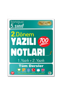 5. Sınıf Yazılı Notları 2. Dönem 1 ve 2. Yazılı