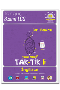 8. Sınıf İngilizce Taktikli Soru Bankası