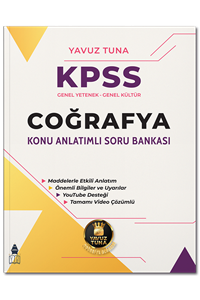 Yavuz Tuna KPSS Coğrafya Konu Anlatımlı Soru Bankası