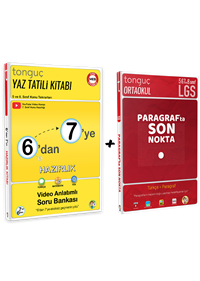 6'dan 7'ye Hazırlık Kitabı-Paragrafta Son Nokta Paketi