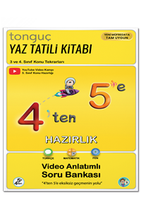 4'ten 5'e Hazırlık Kitabı