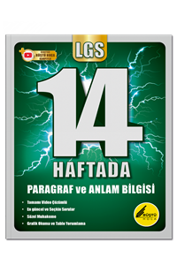 14 Haftada LGS Paragraf ve Anlam Bilgisi