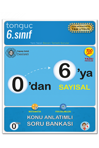 0'dan 6'ya Sayısal Konu Anlatımlı Soru Bankası