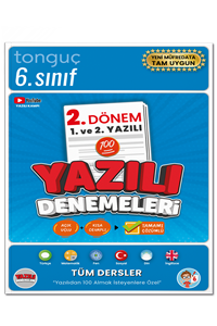 6. Sınıf Yazılı Denemeleri 2. Dönem 1 ve 2. Yazılı