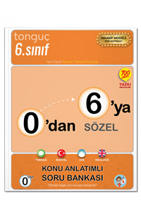 0'dan 6'ya Sözel Konu Anlatımlı Soru Bankası