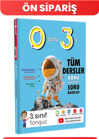 0'dan 3'e Tüm Dersler Konu Anlatımlı Soru Bankası
