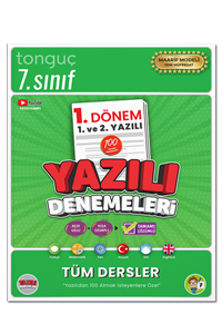 7. Sınıf Yazılı Denemeleri 1. Dönem 1 ve 2. Yazılı
